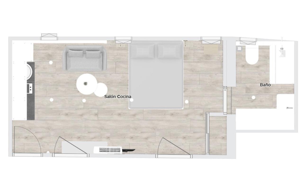 Apartamento Madrid Junto Palacio Real Exteriör bild